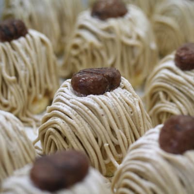 【先行予約2025年9月より順次発送】玉華堂の和栗モンブラン 2個入【配送不可地域：離島】