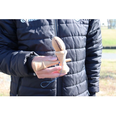 【静岡ブルーレヴズ】ラグビーボール型けん玉