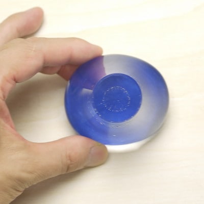 ガラス富士山ペーパーウエイト