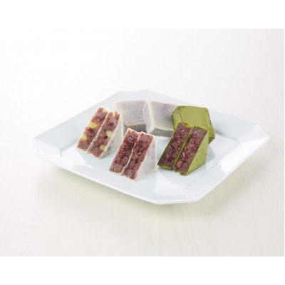 手焼ききんつば　3種詰め合わせギフト　15個入