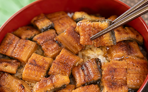 中遠加工場のきざみうなぎ　3食セット【配送不可地域：離島】