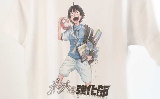 【ちゃんやつ】漫画「ボクらの強化部」TシャツMサイズ　デザインA　1枚