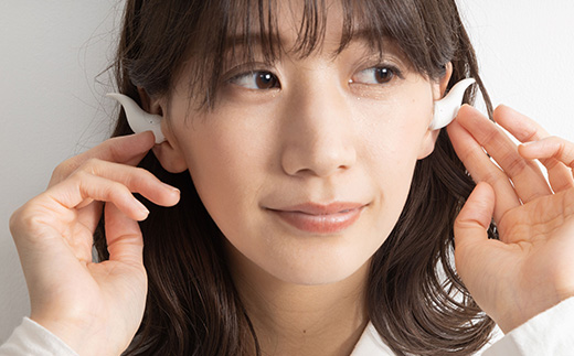 新感覚音響ガジェット AIP(白) ワイヤレスオーディオ イヤホン ツノ形【配送不可地域：沖縄県】