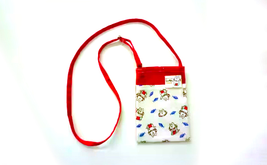 しっぺいセット(トートバッグ、サコッシュ、マスク)【赤】