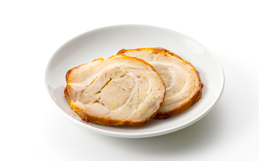 肉のプロが作った秘伝の味　手作りジューシーバラ焼豚 カナダ産　400g×2本【配送不可地域：離島】