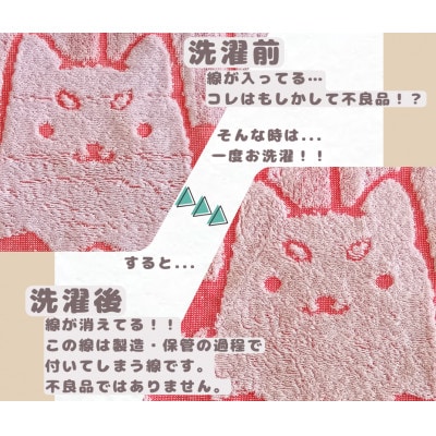 しっぺいフェイスタオル3色(レッド・ネイビー・パープル) Aセット