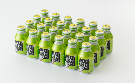 静岡県磐田市産の一番茶葉100%使用!どうまい缶飲料「いわた茶缶」(300gボトル缶×24)