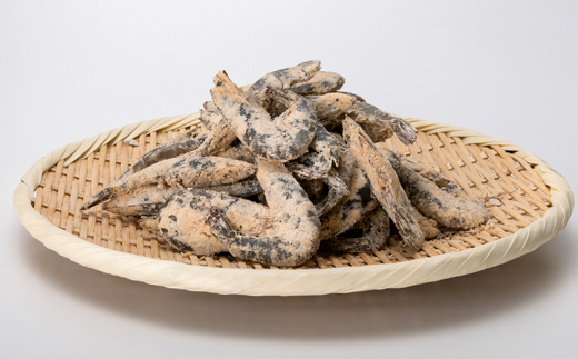 希少【静岡県磐田市産】頭から丸ごと食べられる!国産冷凍「幸えび(唐揚げ粉付き)」500g×1パック【配送不可地域：離島】