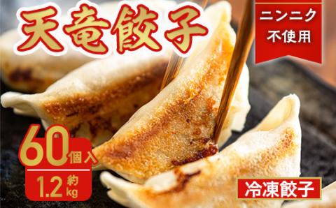 静岡発!キャベツの旨さを追及した【天竜餃子】60個入り/約1.2kg【配送不可地域：離島】
