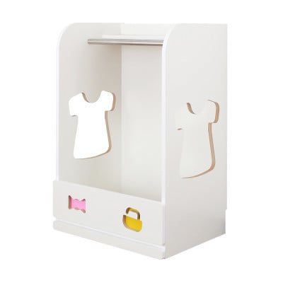 おかたづけしたくなるハンガーラック(女の子用)　TSH-59HGW