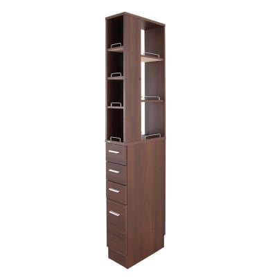 隙間収納ラック　20cm幅(ブラウン)　SRD-20D