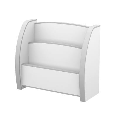 知育家具シリーズ　えほんたて　50cm幅(ホワイト)　PS-50SW