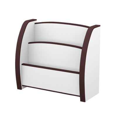 知育家具シリーズ　えほんたて　50cm幅(ブラウン)　PS-50SD