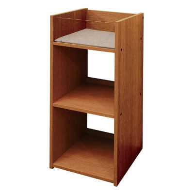 レコードコレクションラック(ブラウン)　RCR-37B