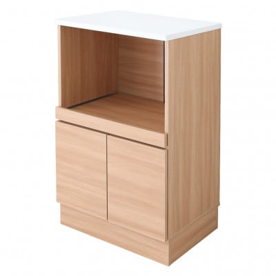 国産レンジ台(ナチュラル)　MCW-590N