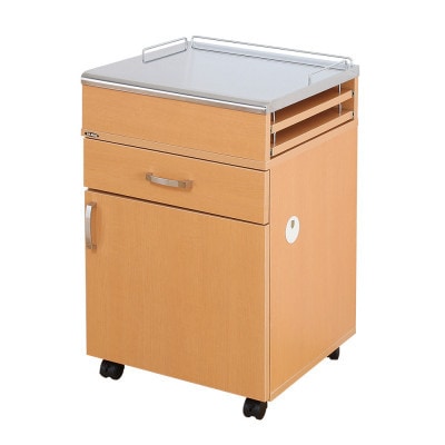 ステンレス天板ホビーワゴン(ナチュラル)　HWJ-45N