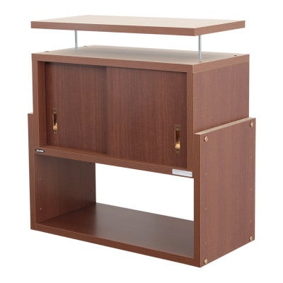 耐震上置き　じしん作くん　幅58cm×奥行29cmタイプ(ブラウン)　58-29B