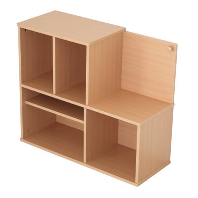 シックでおしゃれなキッズルームシリーズ　ランドセルラック　ナチュラル　 MIC-35RNA