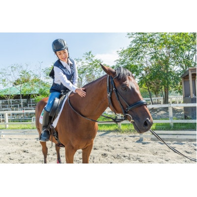 初めての乗馬体験1回コース(1名様)