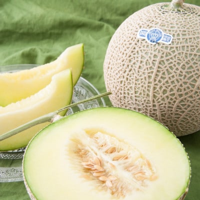 静岡県磐田市 クラウンメロン 白等級 約1.3kg×3個【配送不可地域：離島・北海道・沖縄県】