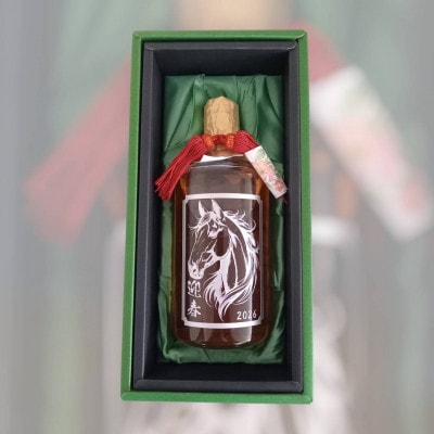 彫刻干支ボトル　ザ　スランジバー　ウイスキー　37度　2026年　午年　700ml