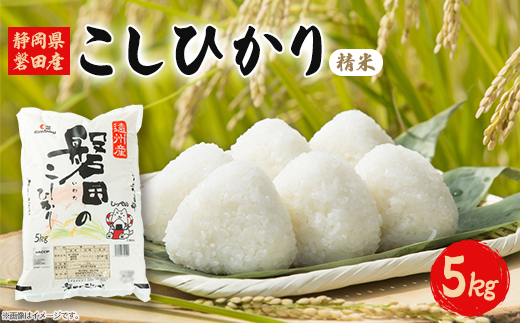 静岡県磐田産コシヒカリ(精米)5kg