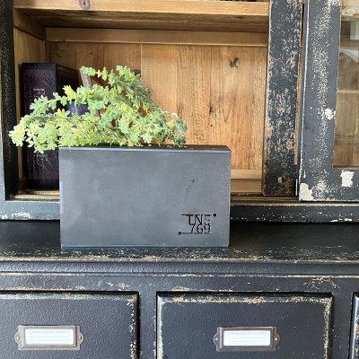 【インダストリアル】アイアンフラワーBOX