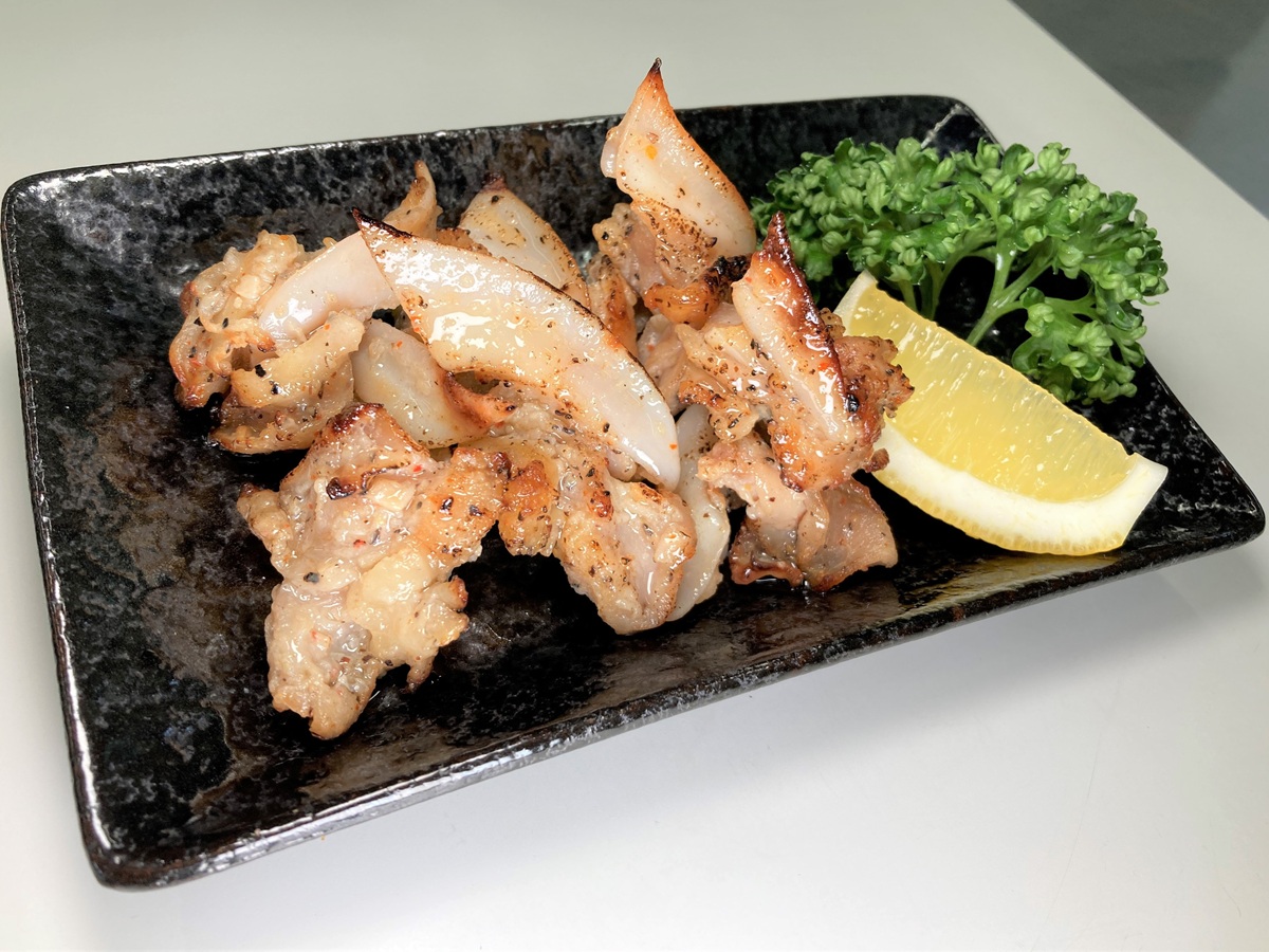 a10-1191　お肉屋さんの 直火焼き 肉付きヤゲンなんこつ焼　90g×10袋