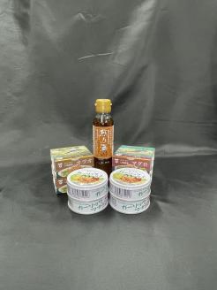 a10-800　焼津 特産 ガーリックツナ ツナ 煎り酒 詰合せ