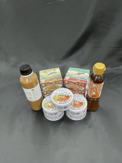 a15-524　缶詰3種食べ比べ 計11缶 煎り酒1本 静岡みそ汁の素1本