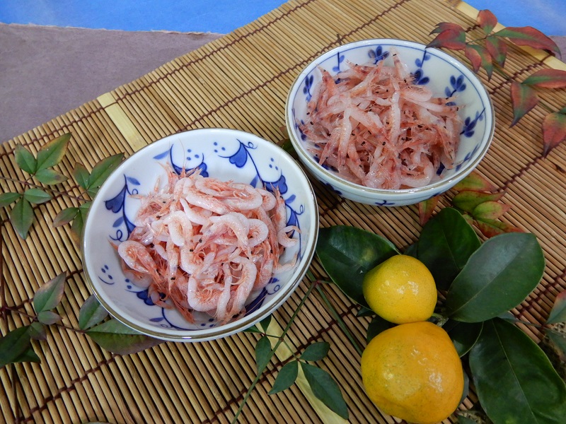 a18-008　お刺身　生桜えび・釜揚げ桜えび