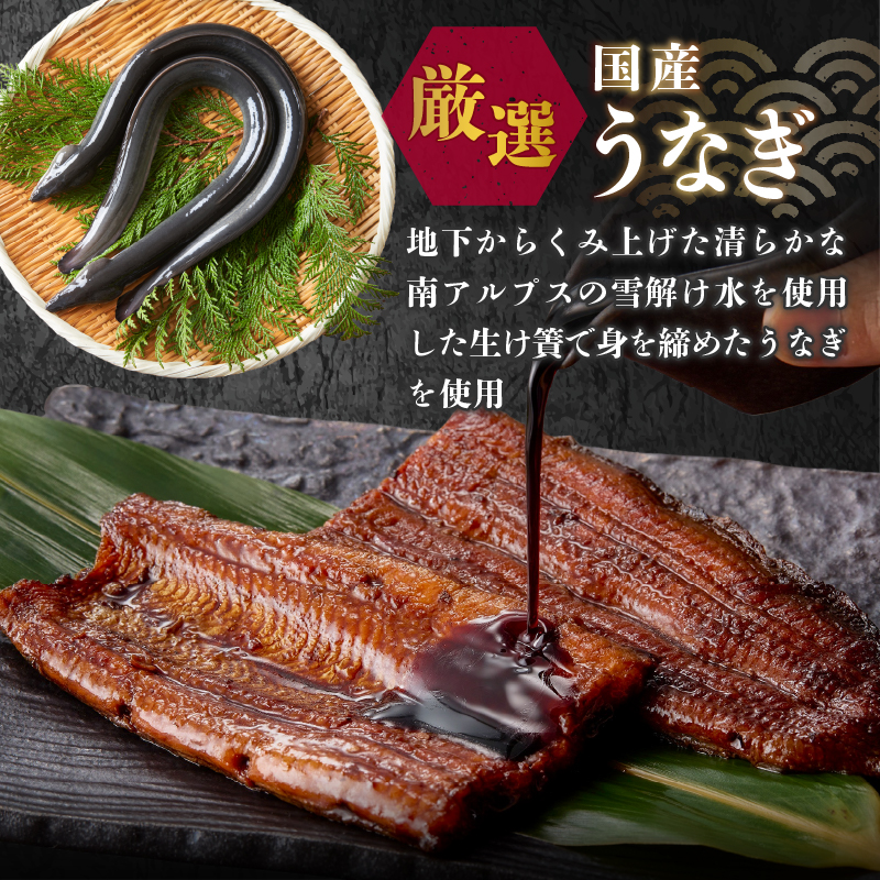 a48-010　鰻蒲焼真空パック〈5人前〉（1人前 115ｇ～125ｇ）