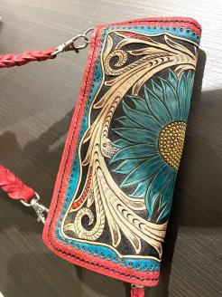 b220-001　ポシェットタイプ 長財布