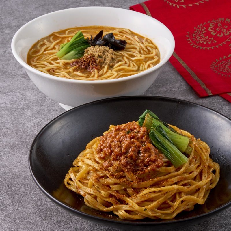 a10-1166　【OLMT-2222】日清中華担々麺と日清もちっと生パスタ4種セット