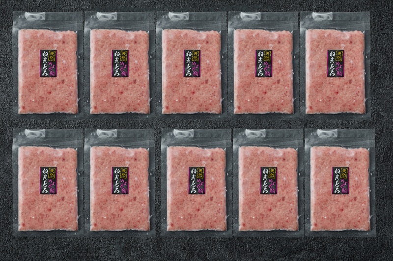 a12-268　天然 メバチマグロ ネギトロ 100g x 10パック 合計1.0kg