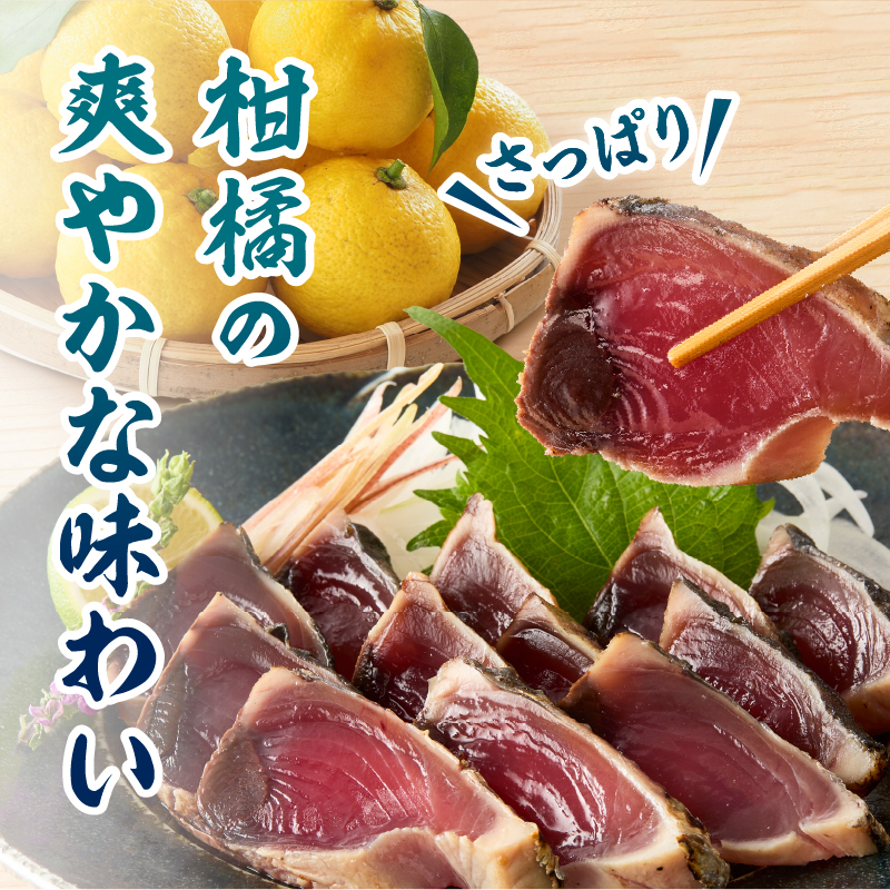 a10-872　焼津！ 柚子塩 かつお たたき 5本 セット