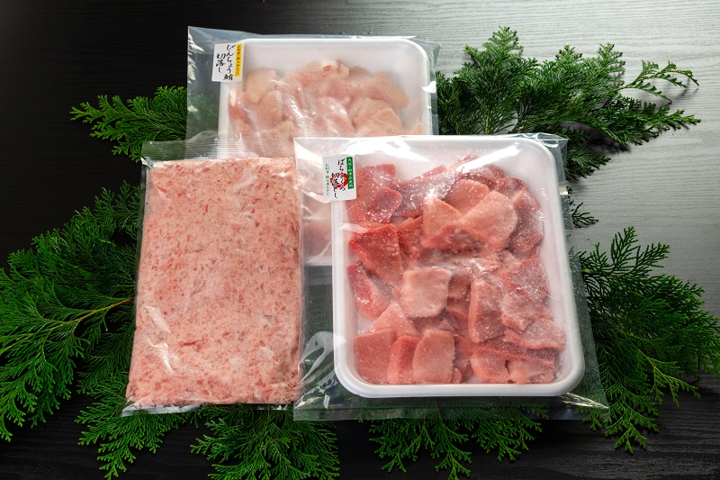 a20-466　カネト平田 刺身用まぐろ3種盛約1.5kg