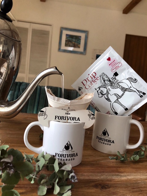 a15-327　ＦＯＲＩＶＯＲＡドリップ珈琲セット４０Ｐ