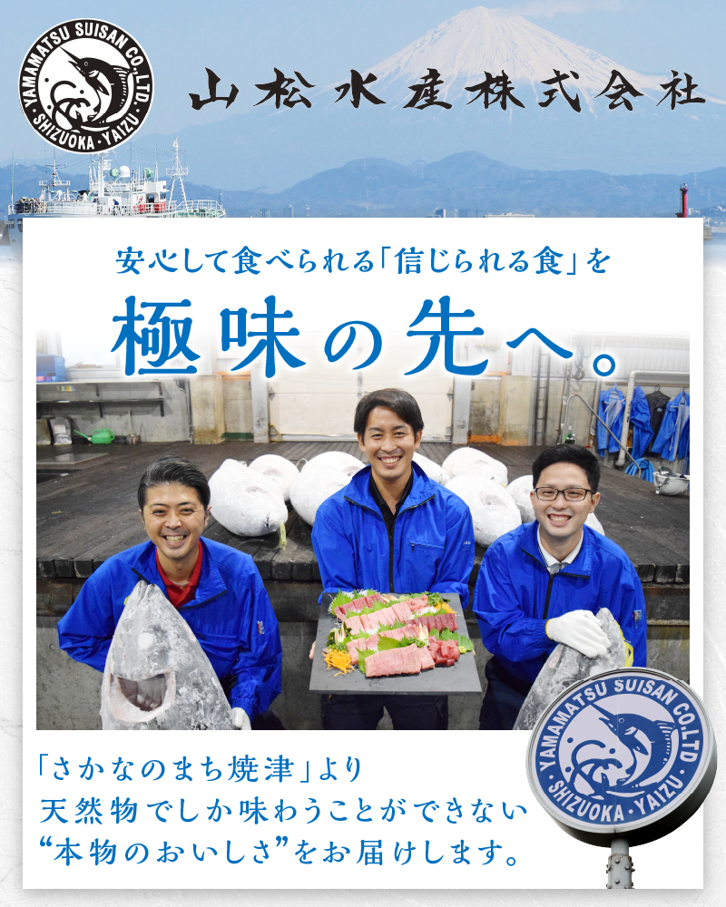 a25-047　天然本鮪・天然南鮪中トロ二種盛り