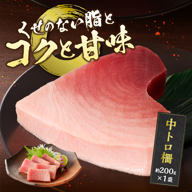 a20-427　天然南鮪　中トロ・赤身　刺身二種盛り