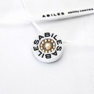 a24-025　ABILES PLUS Crystal ネックレス Golden Shadow