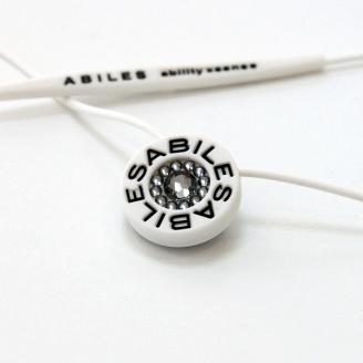 a24-026　ABILES PLUS Crystal ネックレス Silver Night