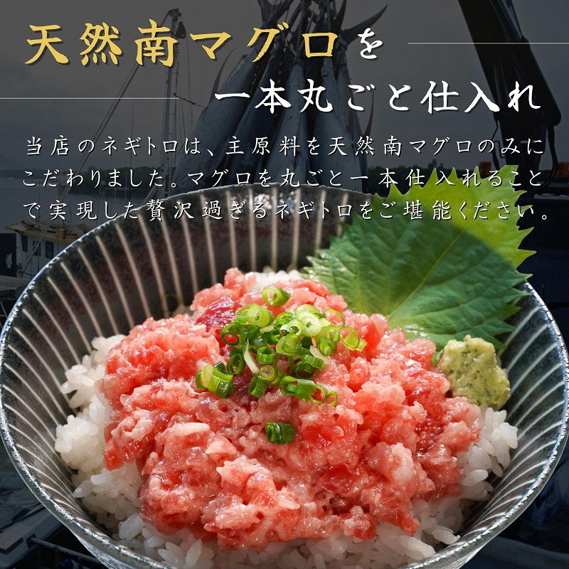 a30-269　天然 海のダイヤ 南鮪 ネギトロ 約100g×10