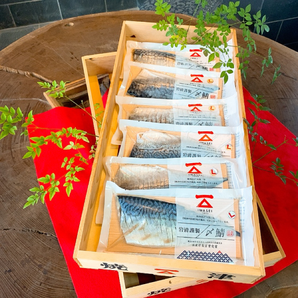 a48-008　定期便3回「しめ鯖スライス（L）6枚セット」国産　さば　贈答