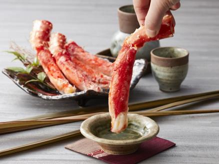 a50-132　ボイルたらばがに むき身 約1kg(ポーションカット)