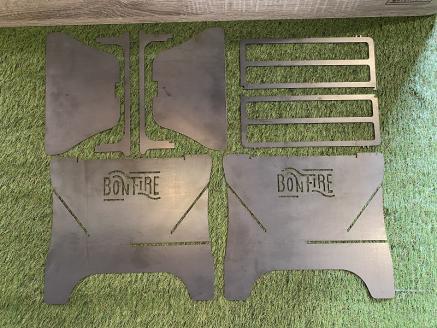 a55-015　アウトドア BBQ 焚き火台 Bonfireシリーズ Crosswing