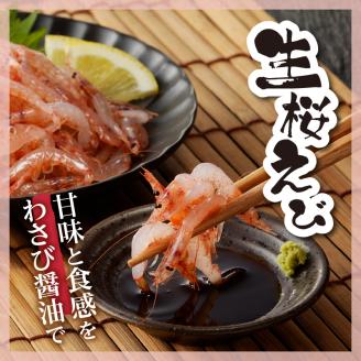 a10-906　お刺身・生桜えび、生しらす・各2