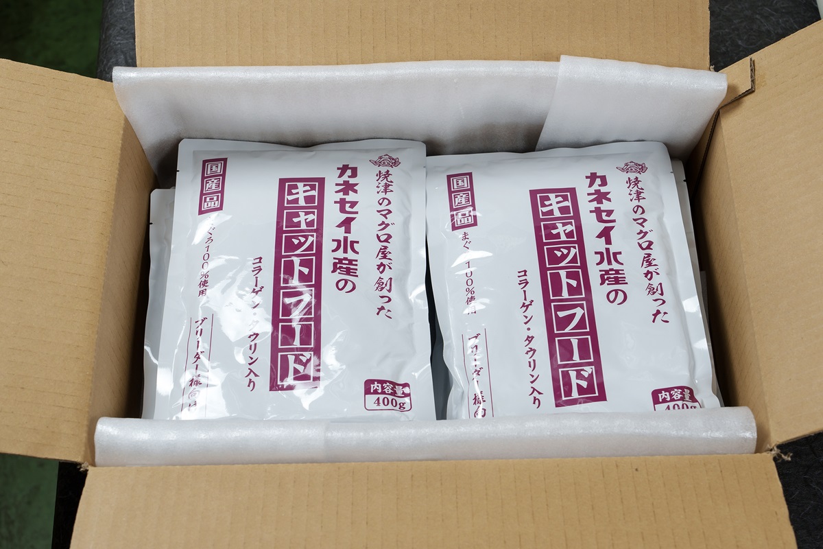 a20-472　マグロ屋さんのキャットフード400g×10P（計4kg）