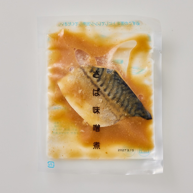 a13-119　冷凍　さばの味噌煮　1切×10袋