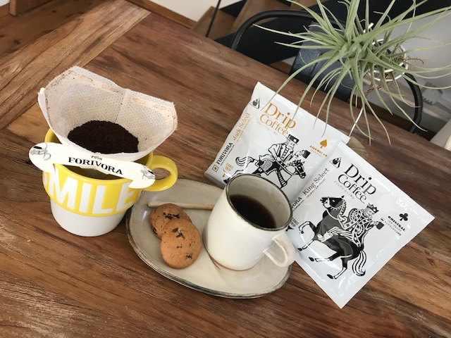 a15-327　ＦＯＲＩＶＯＲＡドリップ珈琲セット４０Ｐ